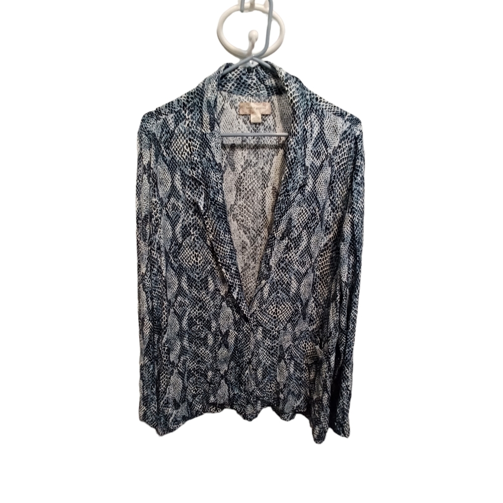 Band of gypsies size small snakeskin blazer topper